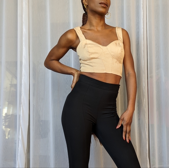 Marciano Guess Provence Nude Bustier Top / Size XS - Picture 2 of 5